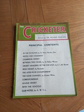 Cricketer magazine june6th for sale  NORTHAMPTON