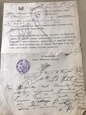 Documento milizia forestale usato  Imola