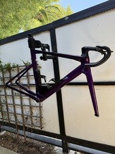 Conjunto de quadros BMC Timemachine Road 01 MOD 54 cm carbono roxo/preto comprar usado  Enviando para Brazil