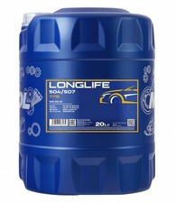 MANNOL Longlife 504/507 5W-30 20 litrów oleju silnikowego 229.51 Longlife-04 C30 504 00 507 na sprzedaż  Wysyłka do Poland