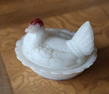 Ancien sucrier opaline d'occasion  L'Étrat