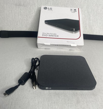 Gravador de DVD externo portátil ultra fino LG SP80NB80 com CAIXA e cabo testados, usado comprar usado  Enviando para Brazil