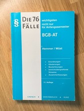 Wichtigsten fälle bgb gebraucht kaufen  Leipzig