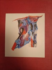 Tableau abstrait ecole d'occasion  Bardos