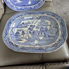 Antique willow pattern for sale  PRESTON