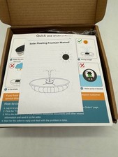 Solar floating fountain for sale  Downers Grove