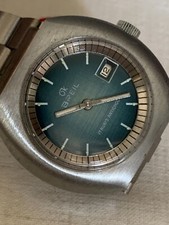 Usado, BREIL OK data cassa bracciale acciaio 31.5mm carica manuale tag anni 70 NOS comprar usado  Enviando para Brazil