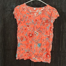 Blusa Old Navy floral coral nova sem etiquetas tamanho XS comprar usado  Enviando para Brazil