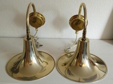 Börje Claes Norlett Elit 2 STÜCK Messing Wandlampe 1960iger VINTAGE SCHWEDEN comprar usado  Enviando para Brazil