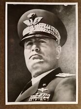 Fotografia mussolini ritratto usato  Italia