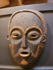 African carved face for sale  Allerton