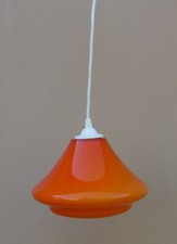 Suspension verre orange d'occasion  Polliat