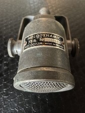 Microphone vintage melodynamic d'occasion  Moutiers-les-Mauxfaits