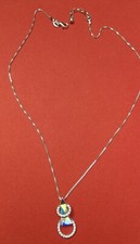Chaine fine argent d'occasion  Courbevoie