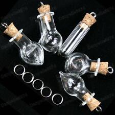 5pcs glass bottle for sale  UK