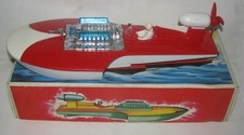 LANCHA SPORT CLIM CON FUNCIONAMIENTO A PILAS-AÑOS 1970, NUEVA-SIN JUGAR comprar usado  Enviando para Brazil