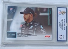 Lewis hamilton topps for sale  BALLYCASTLE
