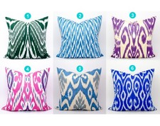 Uzbek ikat cushion for sale  Coppell