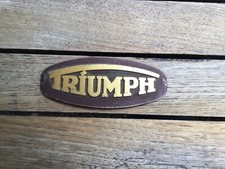 Triumph tankemblem badge gebraucht kaufen  Recklinghausen