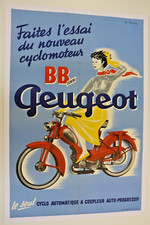 Affiche ancienne cyclo d'occasion  Saint-Paul-Cap-de-Joux