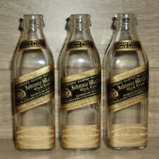 Lote De 3 Johnnie Walker Black Label Whisky Escocês 50ml Mini Frascos De Vidro Vazio comprar usado  Enviando para Brazil