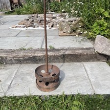 2 RODAS E EIXOS DE CARRINHO DE FERRO FUNDIDO ANTIGOS VINTAGE comprar usado  Enviando para Brazil
