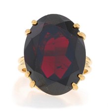 Yellow gold garnet for sale  Greensboro