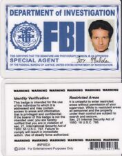 The X-Files Agent Fox Mulder Licencia de Conducir Halloween Disfraz Vestido Insignia identificación segunda mano  Embacar hacia Mexico