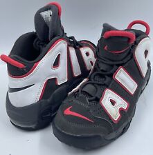 Tênis Nike Air More Uptempo juvenil tamanho 3 branco preto vermelho branco DH9723-200 comprar usado  Enviando para Brazil