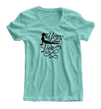 Camisetas gráficas femininas Yoga Live comprar usado  Enviando para Brazil