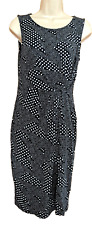 Uk10 black polka for sale  BOURNEMOUTH