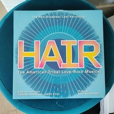 Hair New Broadway Cast Vinyl Record Set Gavin Creel 2010 RARE, usado comprar usado  Enviando para Brazil
