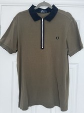 Fred perry khaki for sale  SURBITON