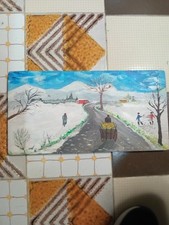 Quadro naif sulla usato  Spoleto