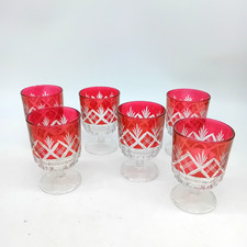 Antique cranberry glass for sale  MIRFIELD