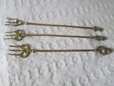 Brass toasting forks for sale  PERTH