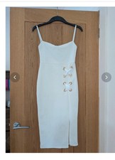 White plt dress for sale  LONDON