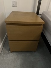 Two malm ikea for sale  PETERSFIELD