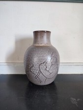 Vase grès décor d'occasion Vase grès décor d'occasion  Brouzet-lès-Alès