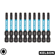 Chave de fenda T20 Torx 50mm impacto estrela bocados magnéticos 1/4" universal KELSON comprar usado  Enviando para Brazil