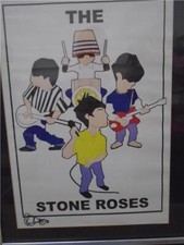 Stone roses signed for sale  BLACKPOOL
