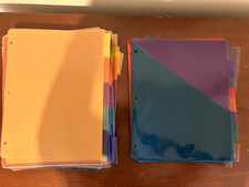 avery binder dividers for sale  Cohoes