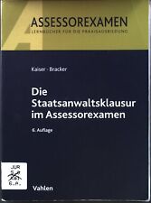 Staatsanwaltsklausur assessore gebraucht kaufen  Koblenz