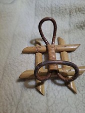 appendiabiti vimini bambu rattan, usado comprar usado  Enviando para Brazil
