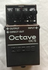 Boss octave pedal for sale  KETTERING