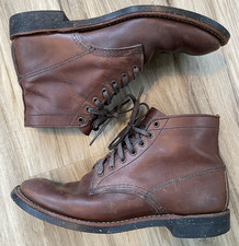 Botas Red Wing 8064 Merchant 8,5 D em couro âmbar biqueira macia marrom, usado comprar usado Botas Red Wing 8064 Merchant 8,5 D em couro âmbar biqueira macia marrom, usado comprar usado  Enviando para Brazil