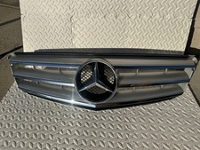 2008-2014 Mercedes Benz C350 C250 C300 W204 OEM conjunto de grade dianteira prata ✅ comprar usado  Enviando para Brazil