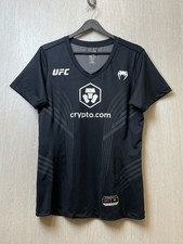Camiseta feminina UFC Venum autêntica luta noite caminhada criptografia pequena "PASCUAL" comprar usado  Enviando para Brazil