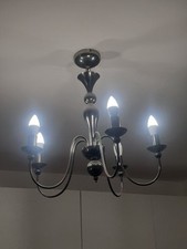 Chrome chandelier lighting for sale  UXBRIDGE