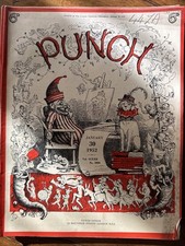Vintage punch magazine for sale  WALLASEY